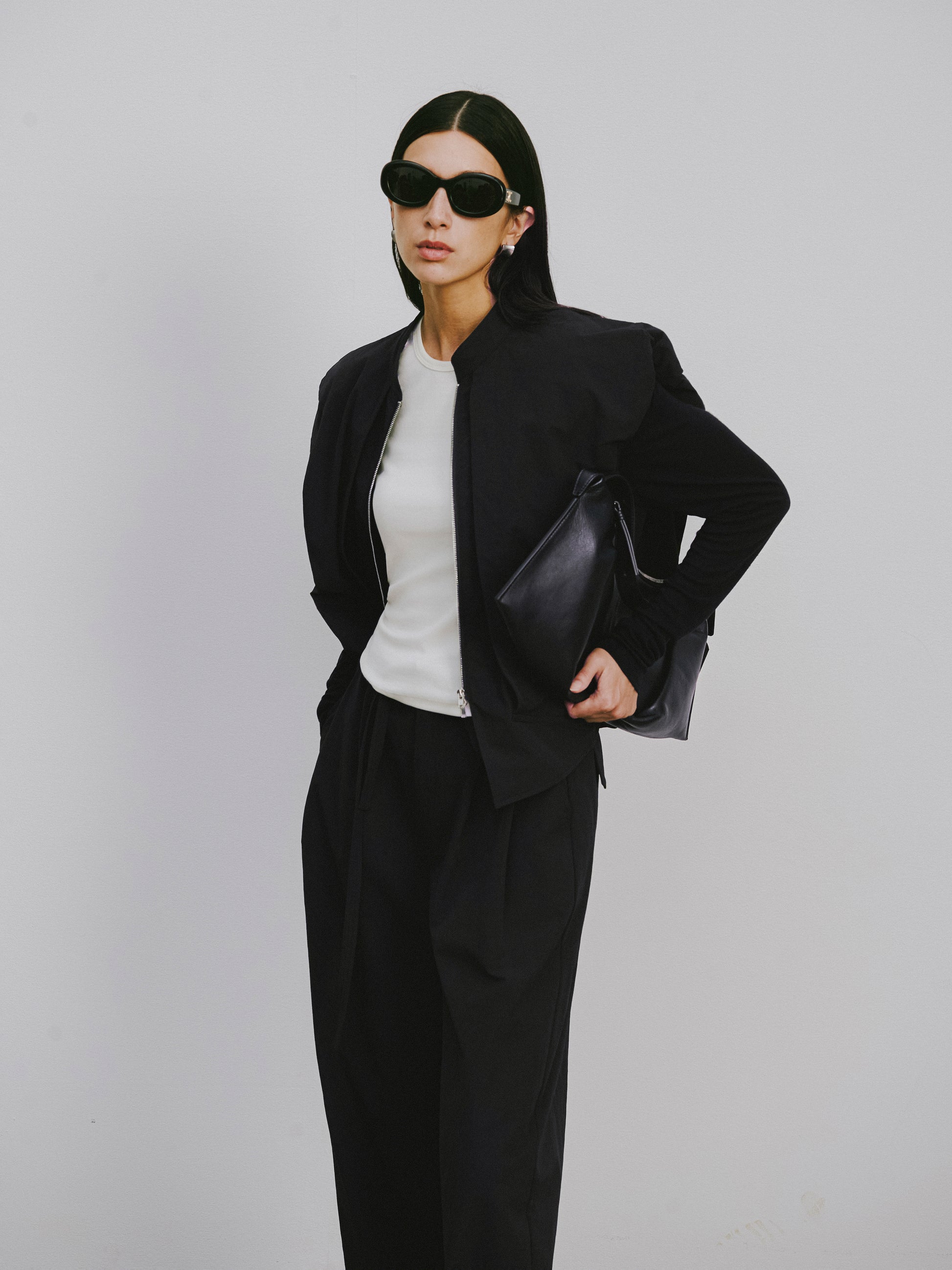 Mock Two-Piece Jacket