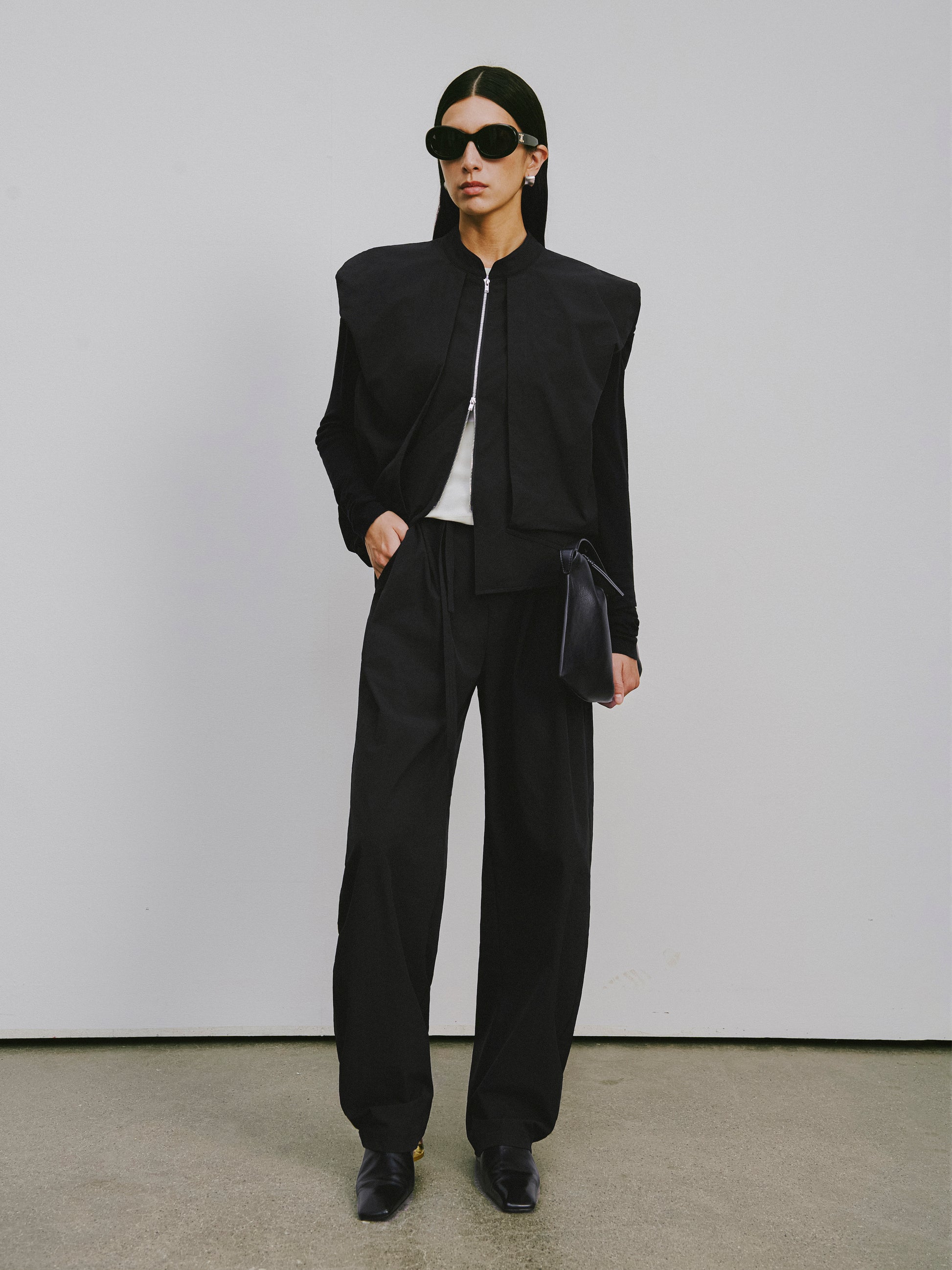 Mock Two-Piece Jacket