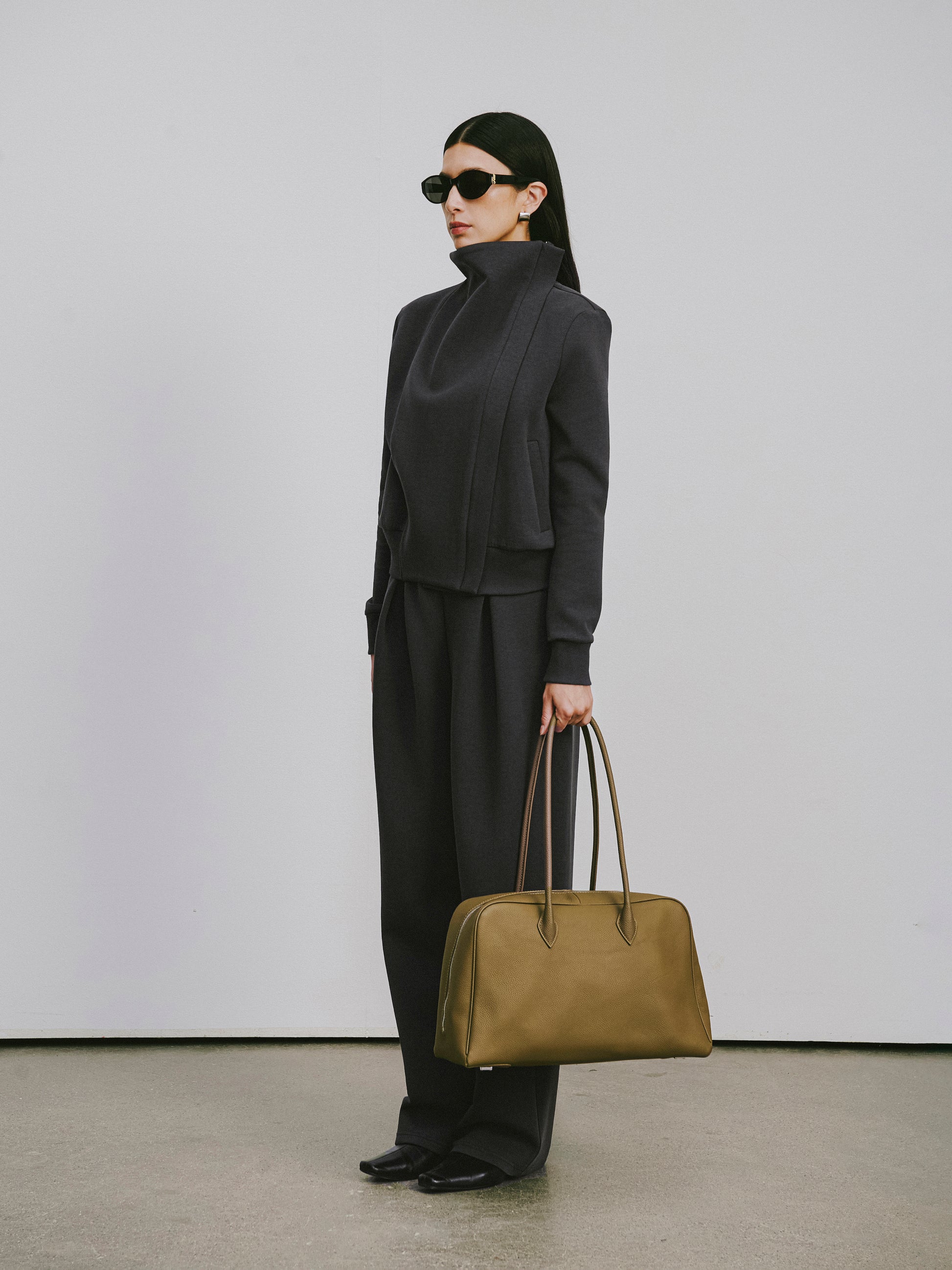 Relaxed Straight-Leg Sweatpants
