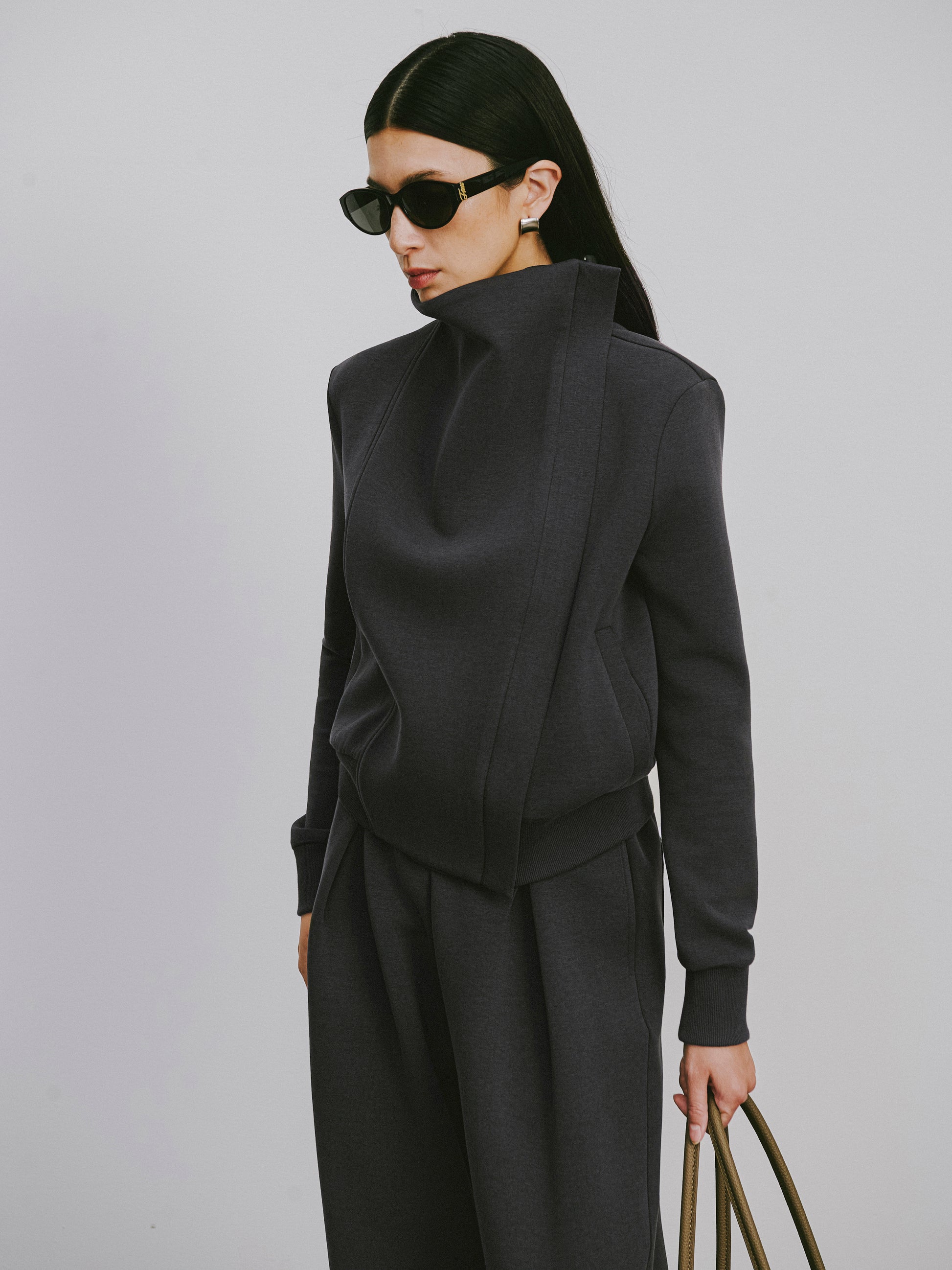 Relaxed Straight-Leg Sweatpants