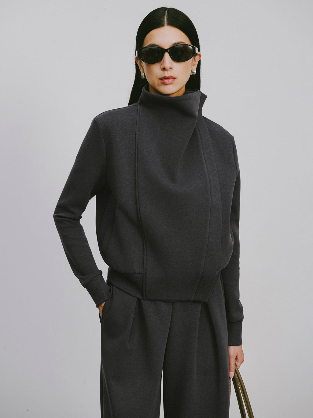 Relaxed Straight-Leg Sweatpants