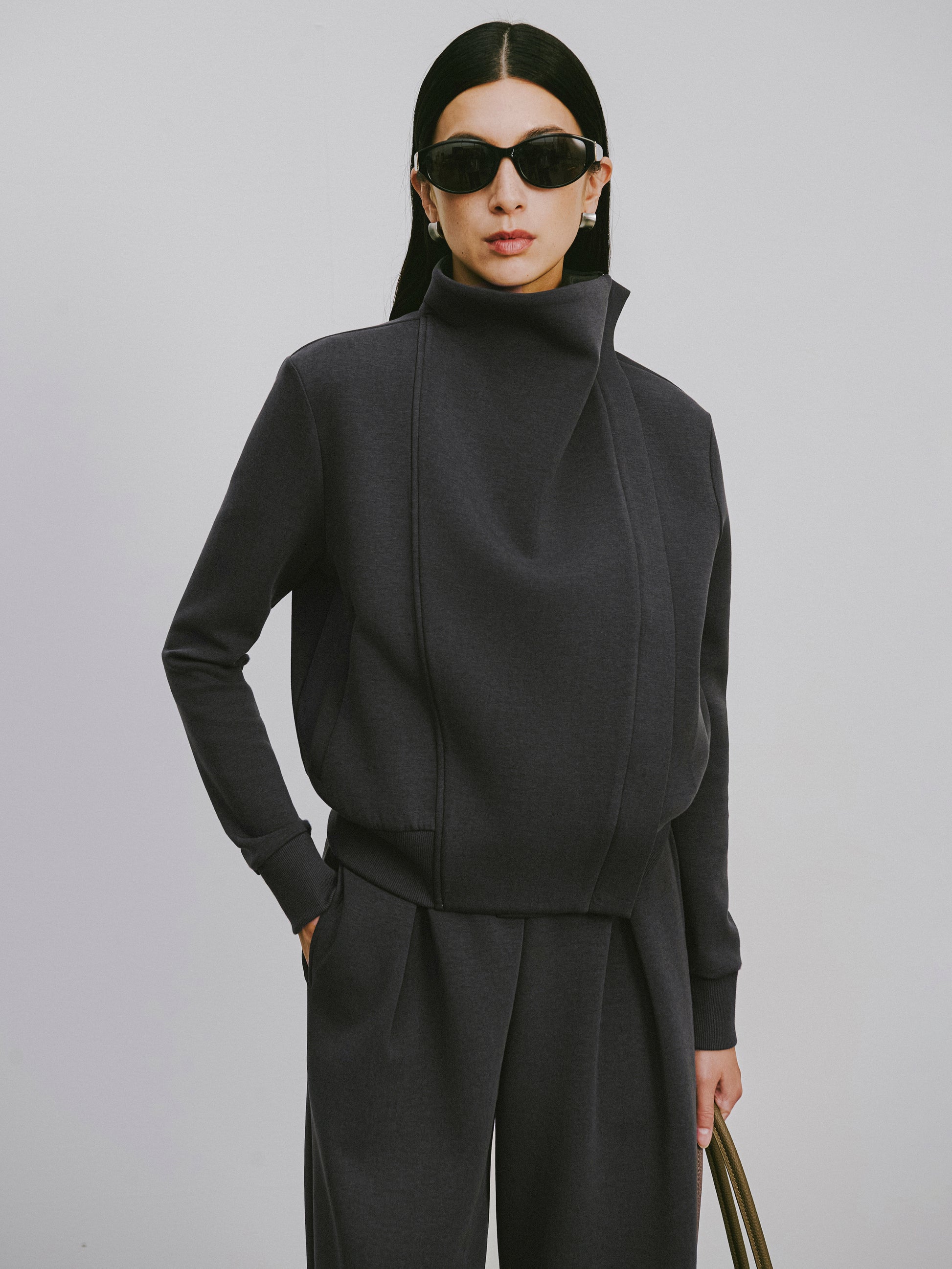Relaxed Straight-Leg Sweatpants