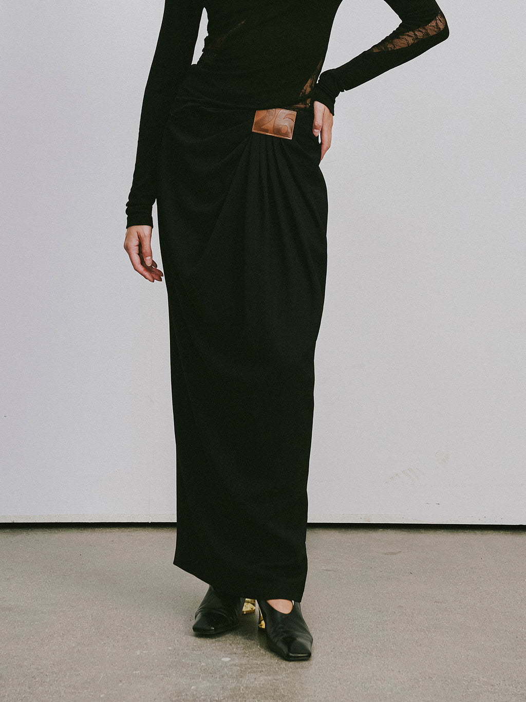High-Waisted Skirt
