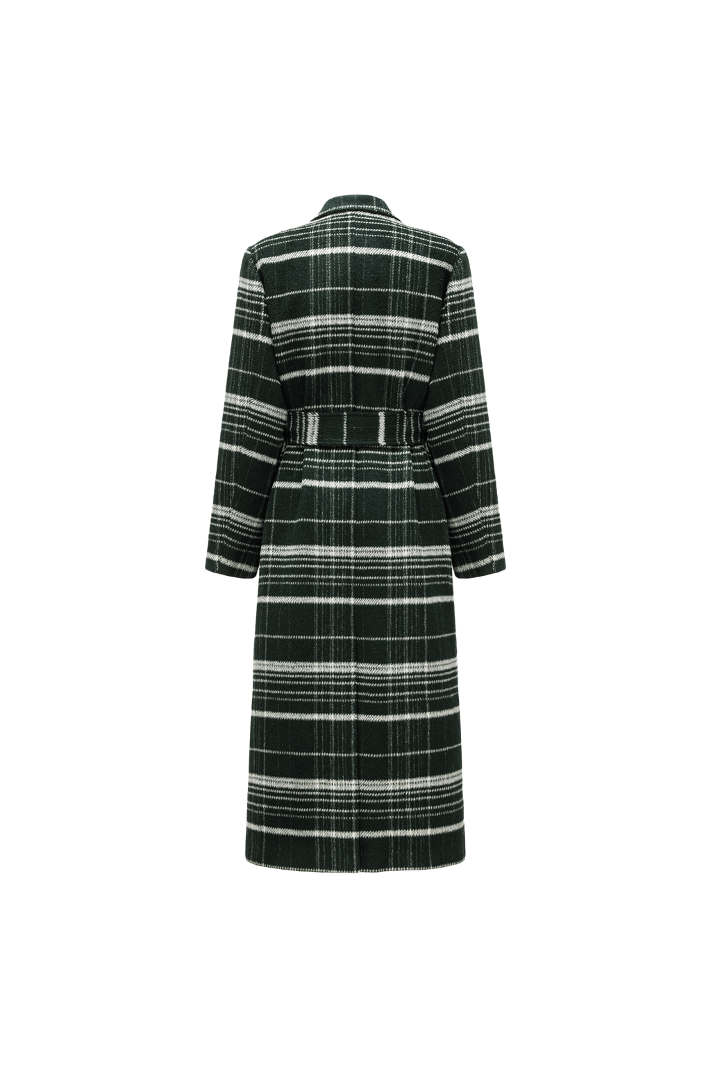 Glen Check Long Coat