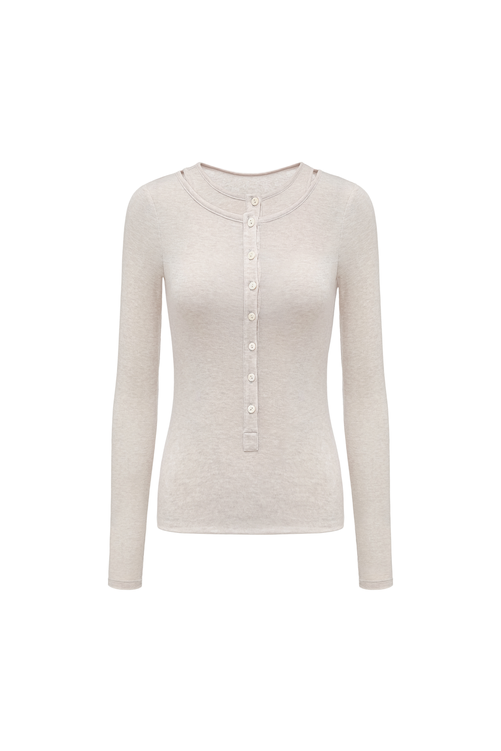 Fake Two-Piece Knit Top