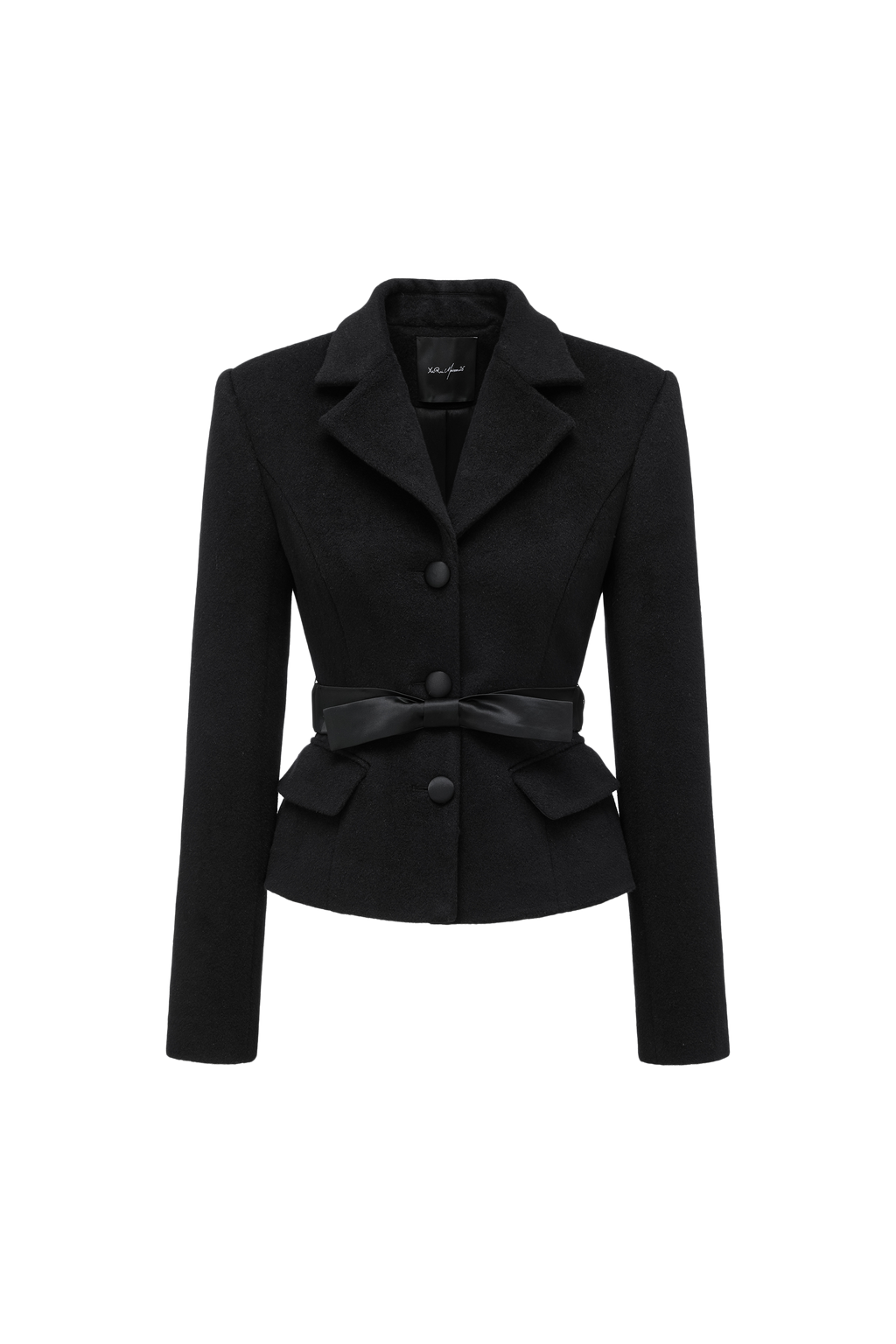 Vintage-Inspired Tailored Wool Blazer