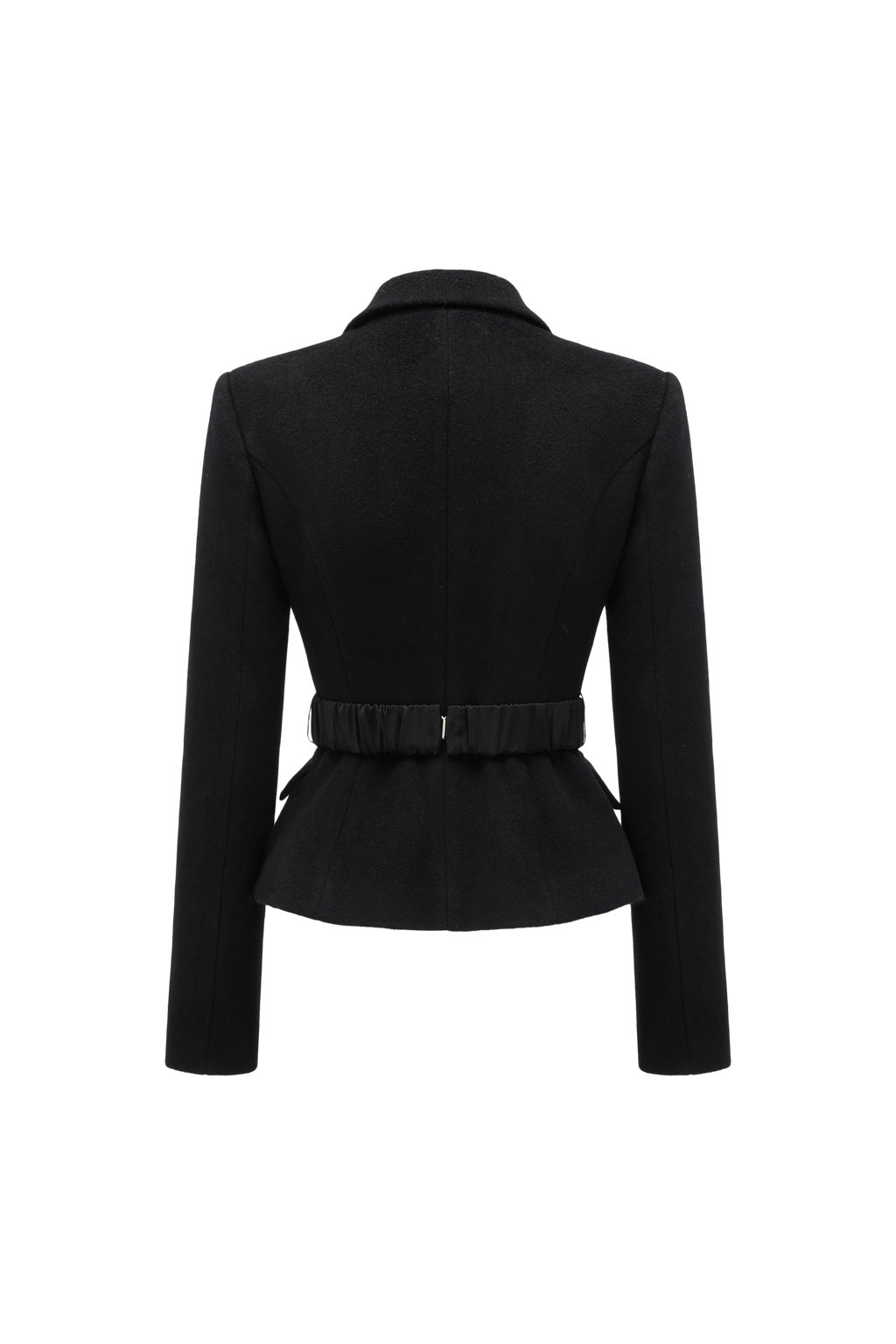 Vintage-Inspired Tailored Wool Blazer