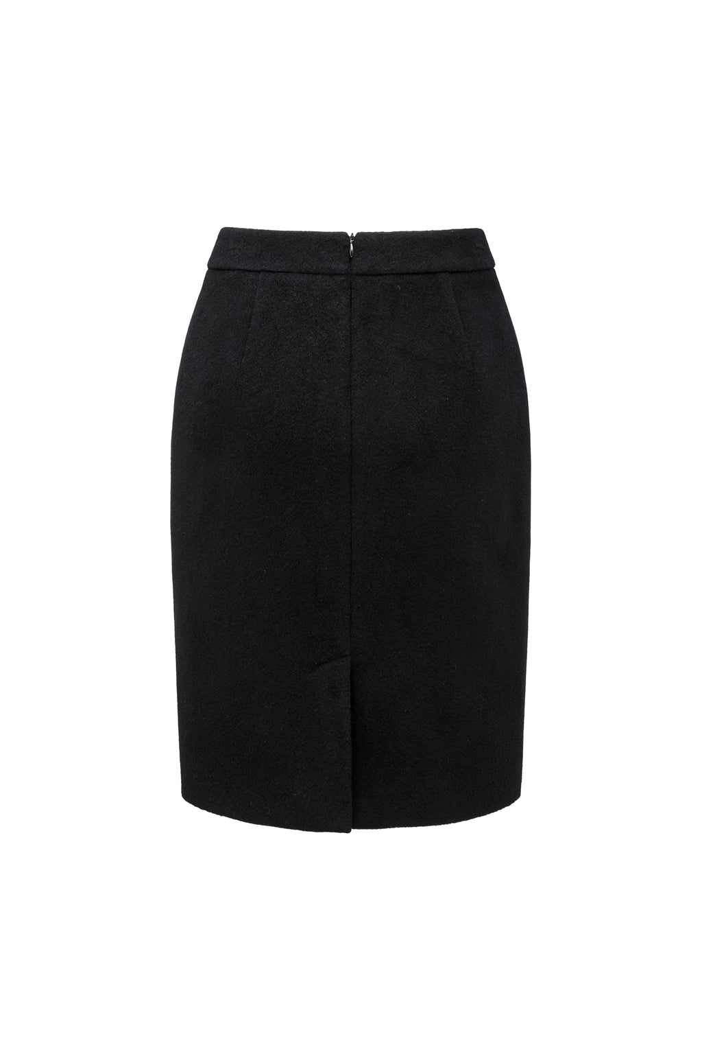 Wool Pencil Skirt