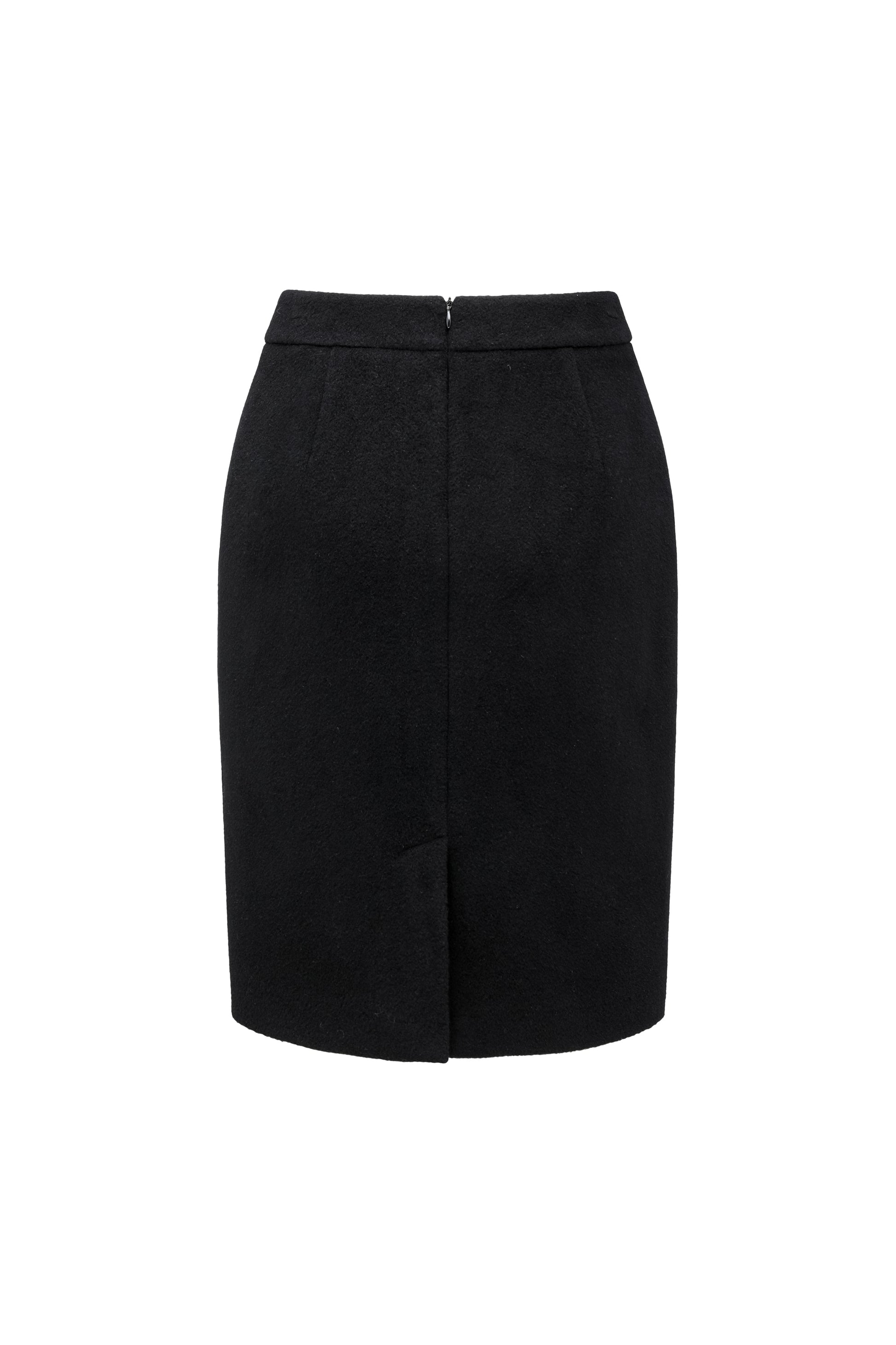 Wool Pencil Skirt