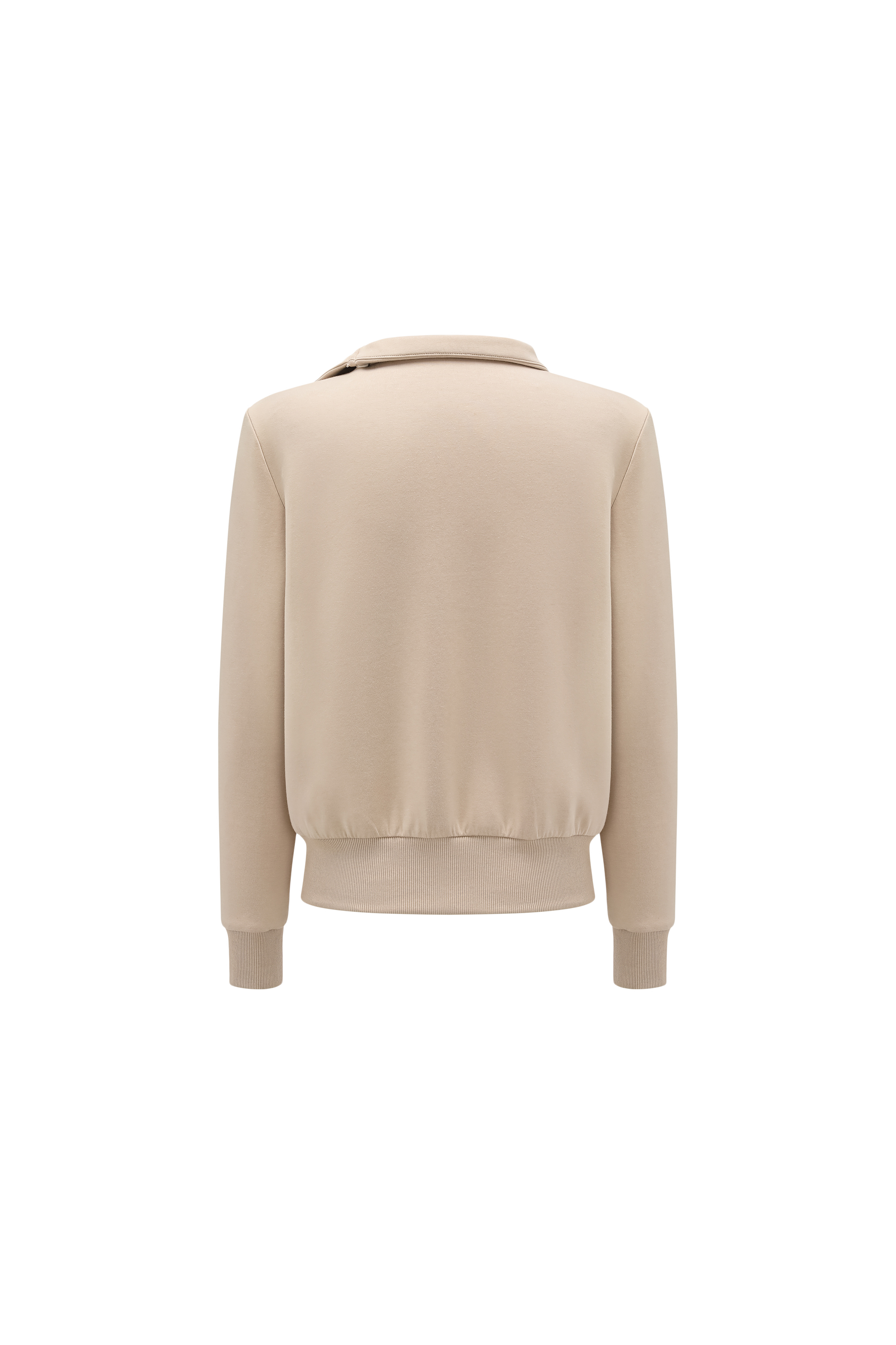 Cross-Front Athleisure Style Jacket