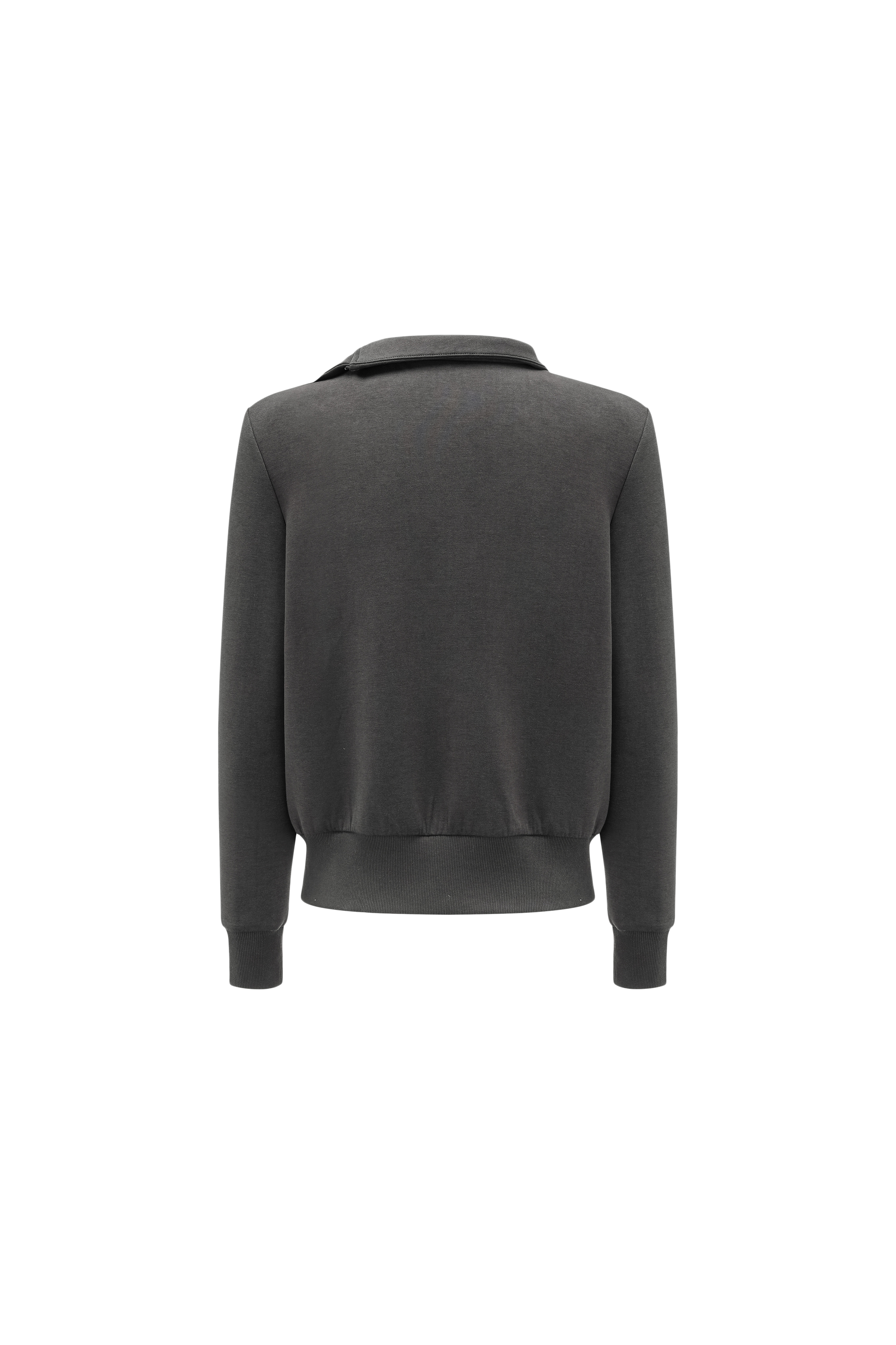 Cross-Front Athleisure Style Jacket