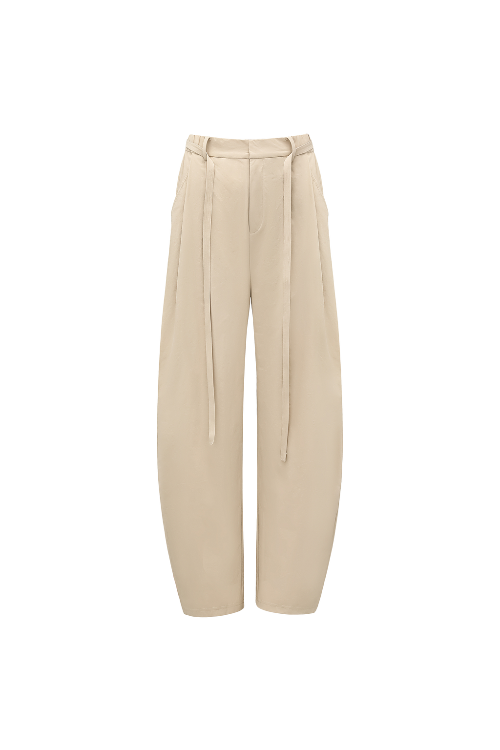 Curved Hem Pants