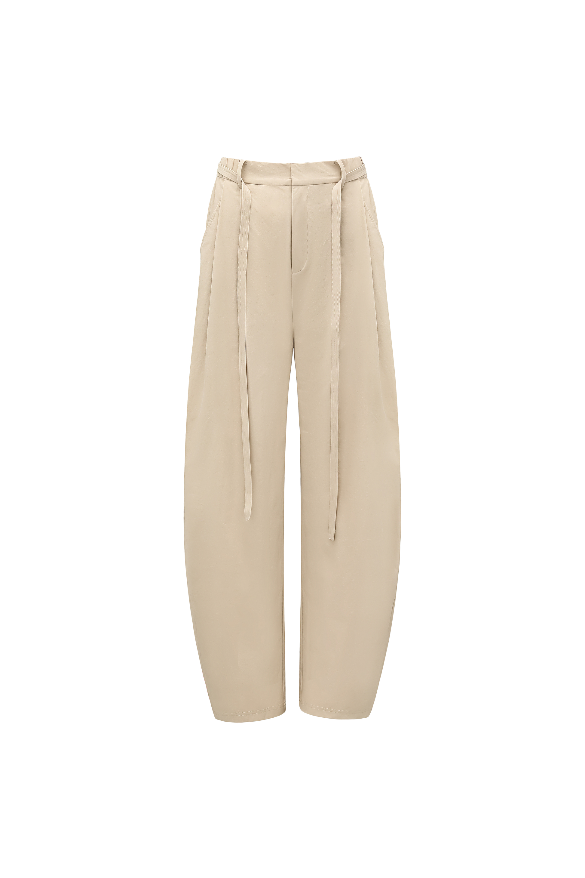 Curved Hem Pants