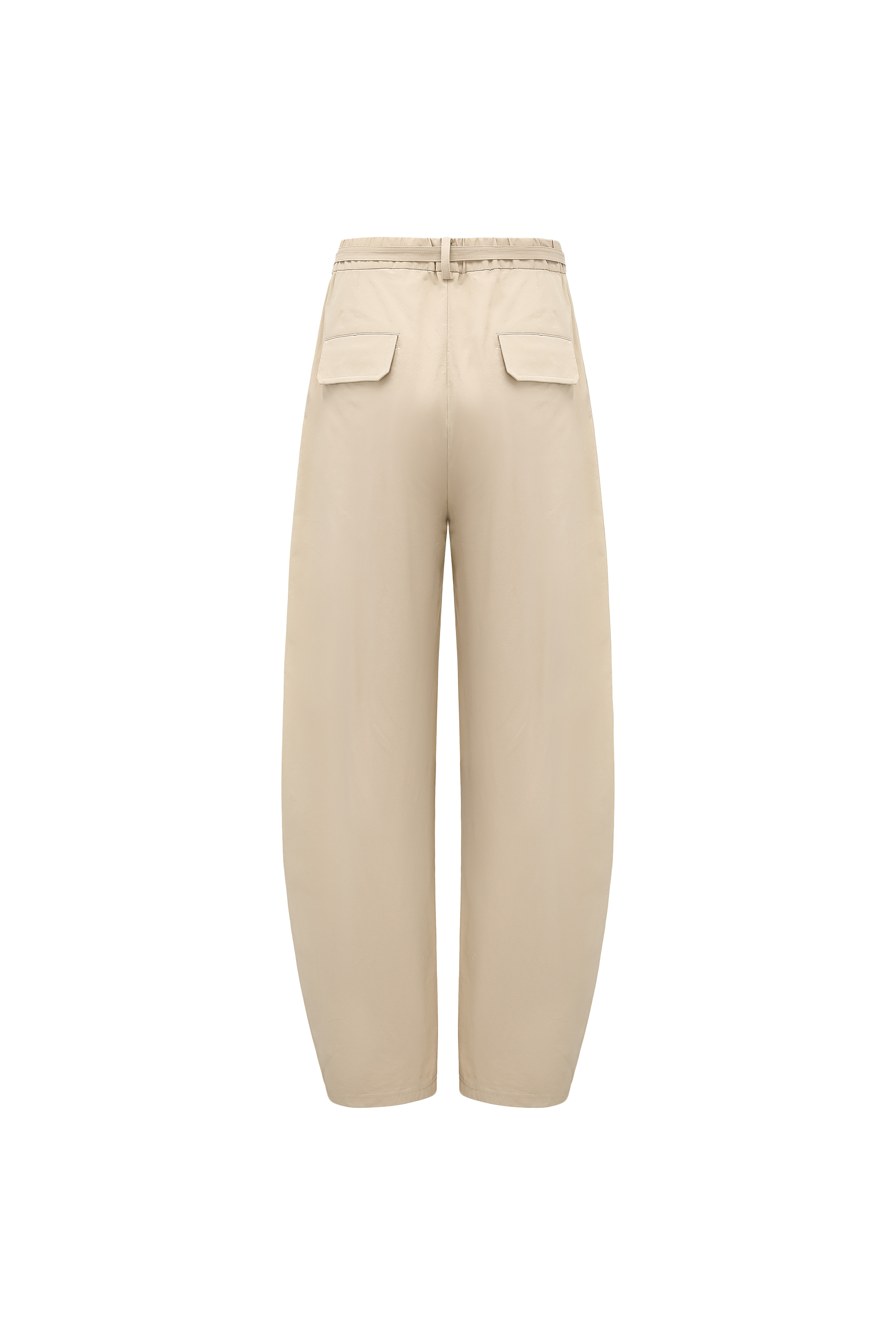 Curved Hem Pants