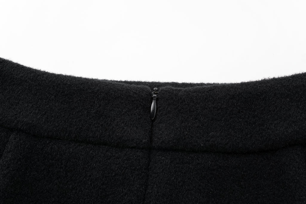 Wool Pencil Skirt