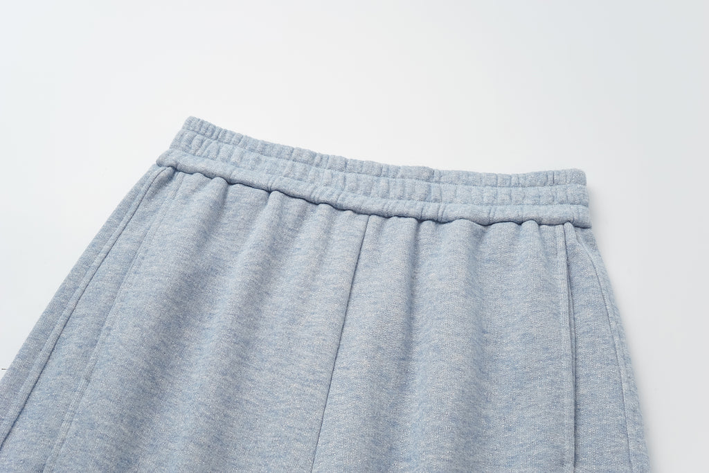 High-Rise Straight-Leg Athletic Pants