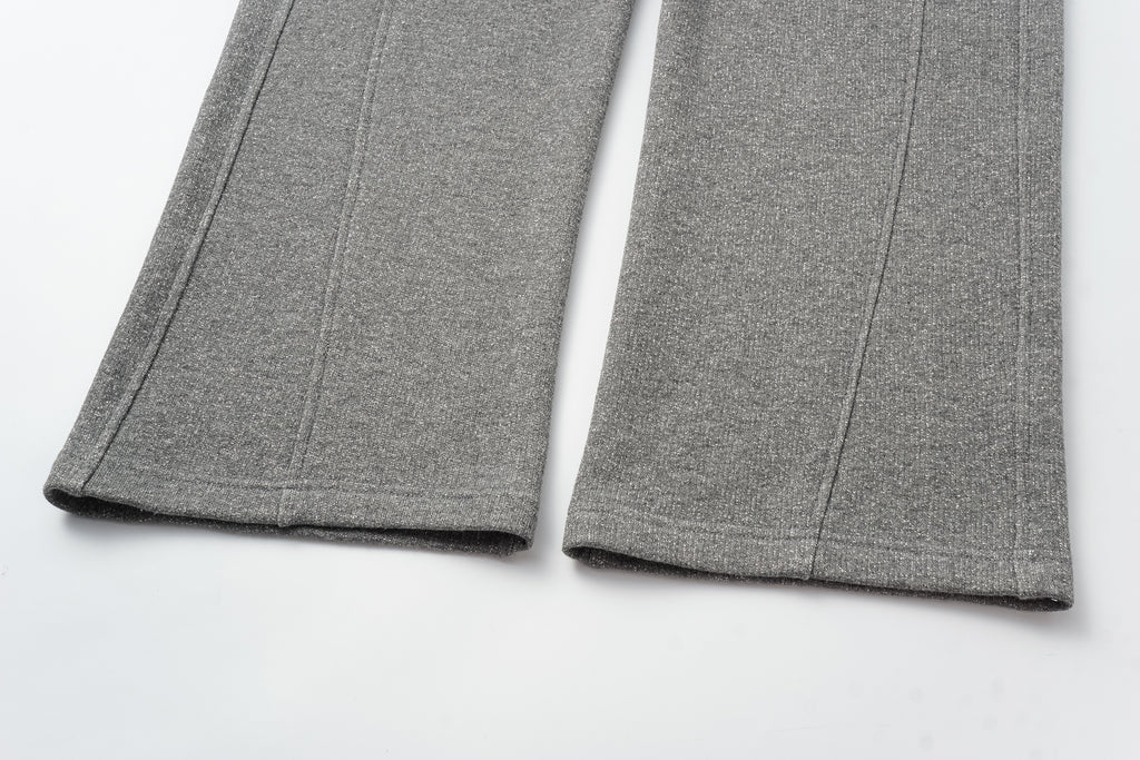 High-Rise Straight-Leg Athletic Pants