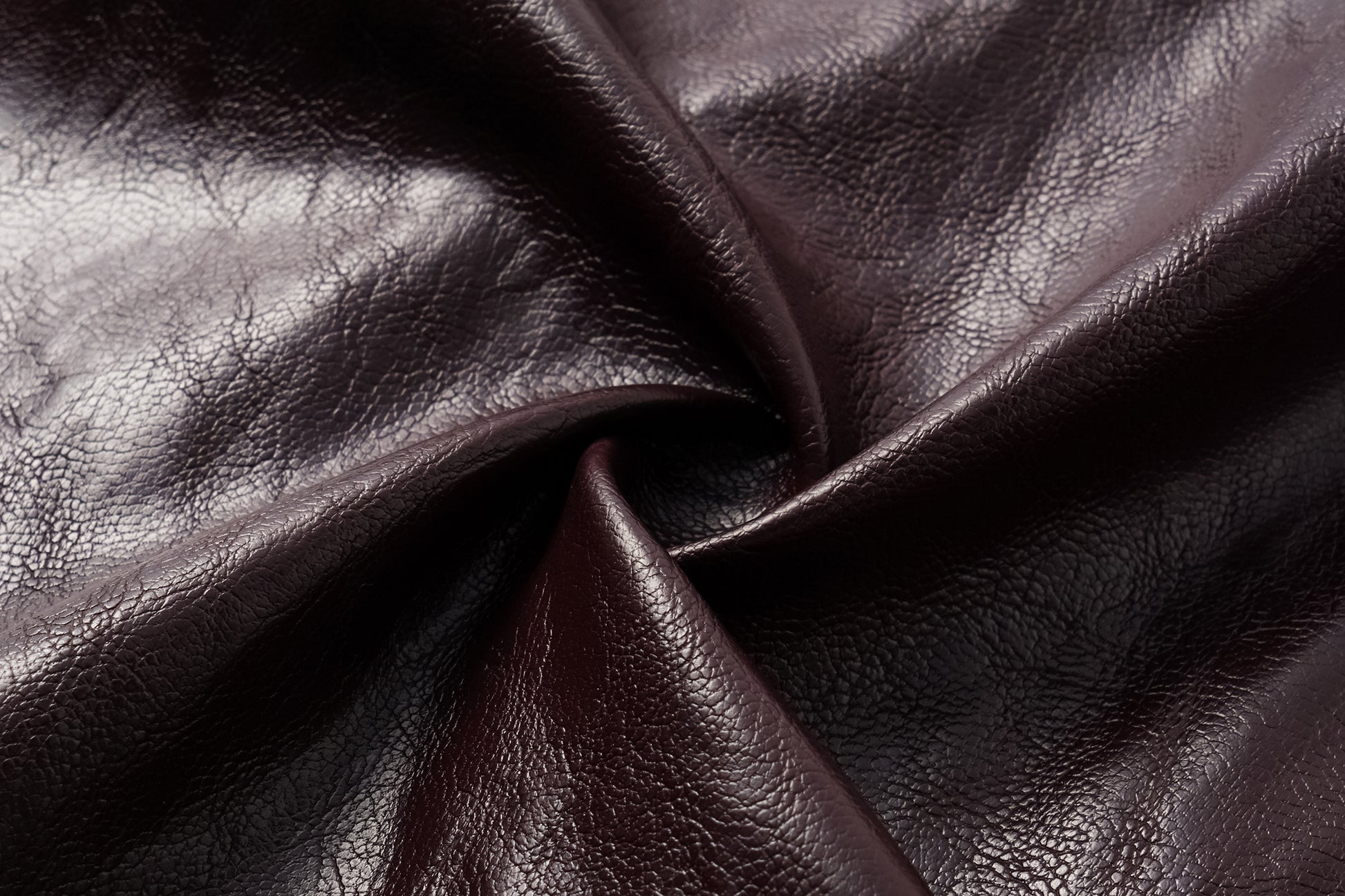 Knee-Length Pencil Skirt (Faux Leather)
