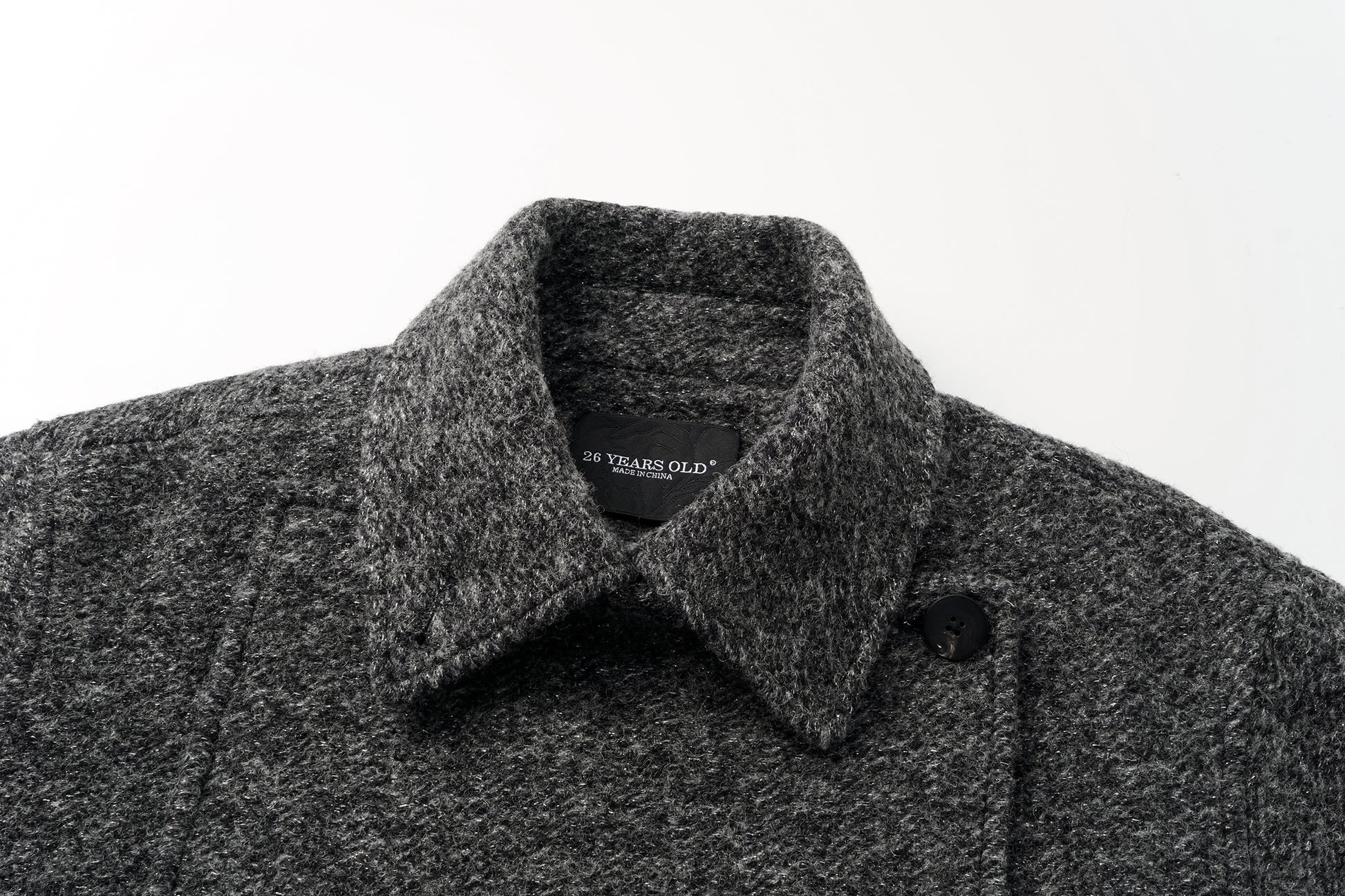 Wool-Blend Overcoat