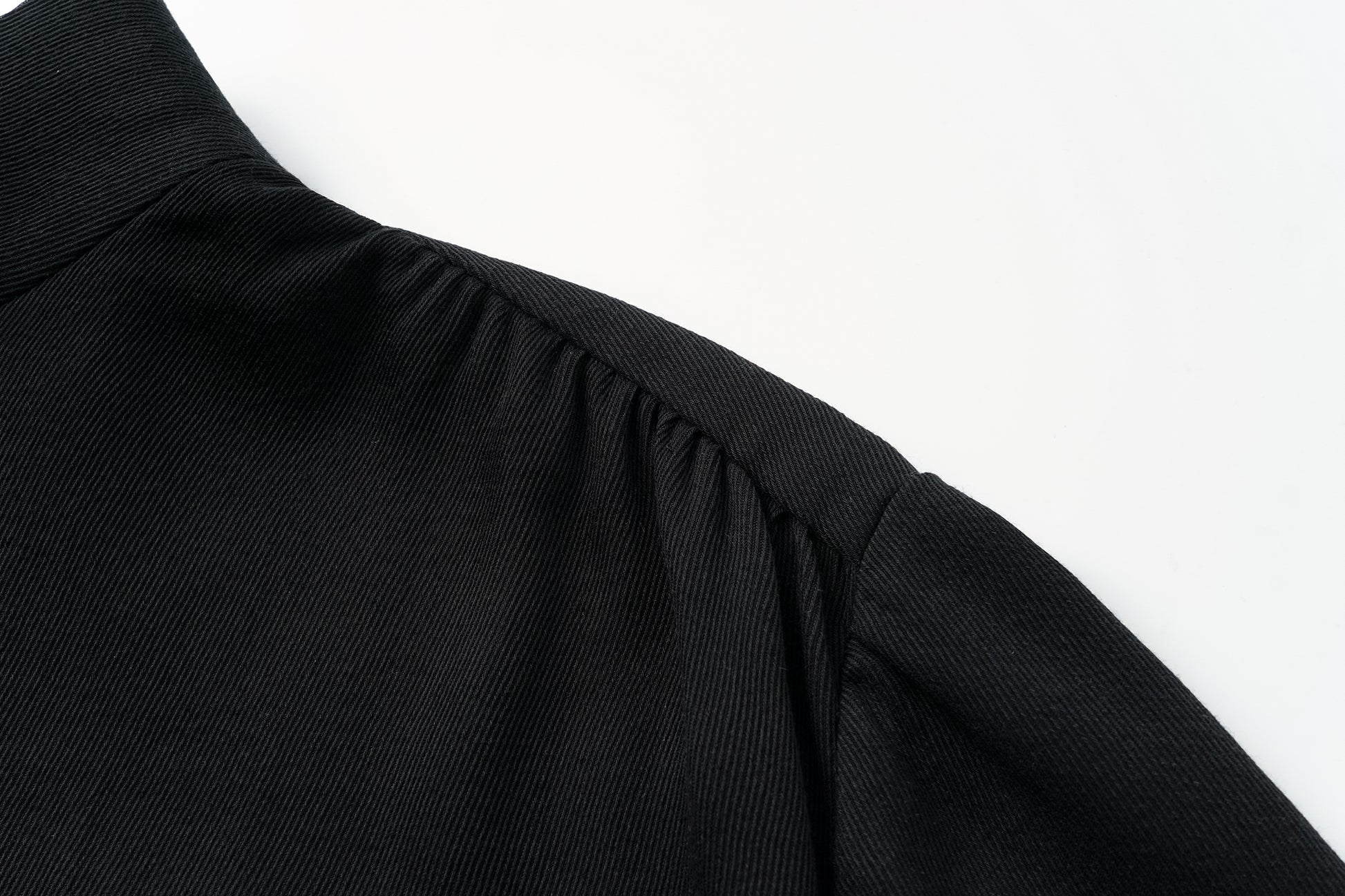 Draped Tie-Neck Top
