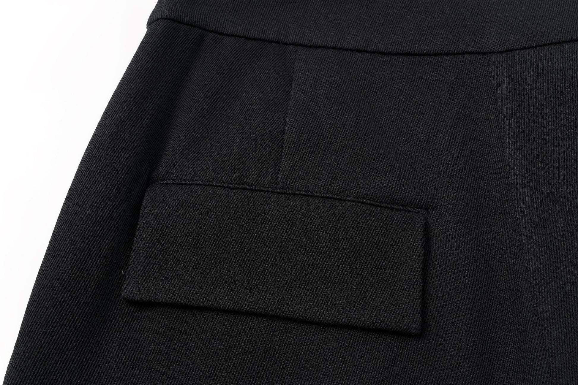 Wide-Leg Trousers with Fluid Drape