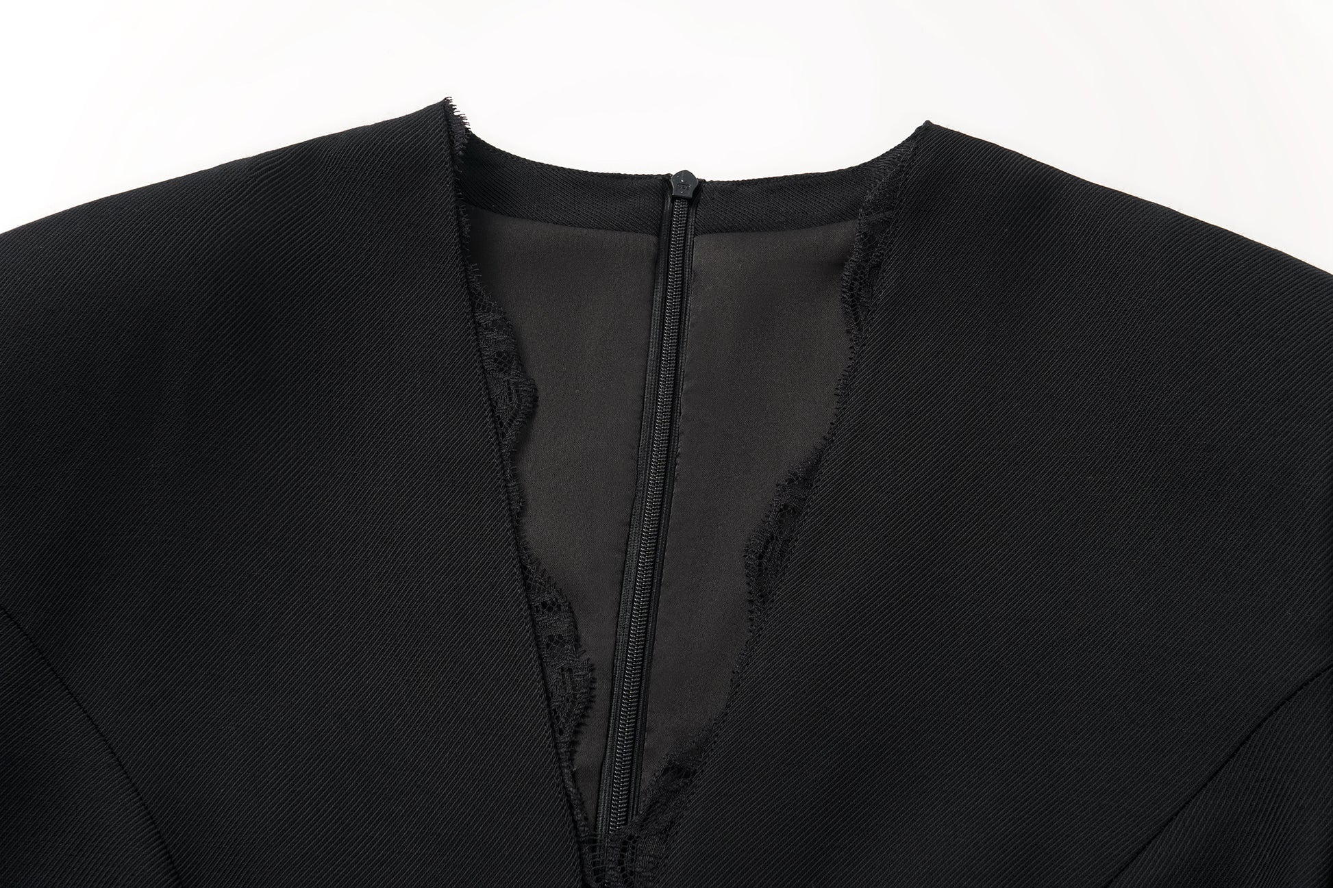 V-Neck Fitted Dress