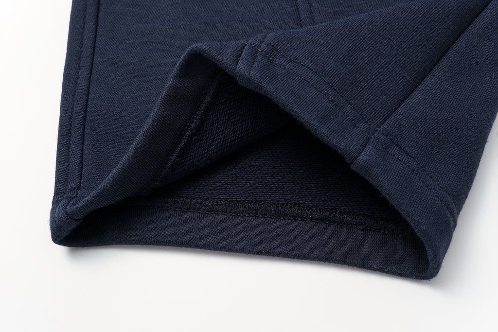 Curved Hem Athletic Sweatpants