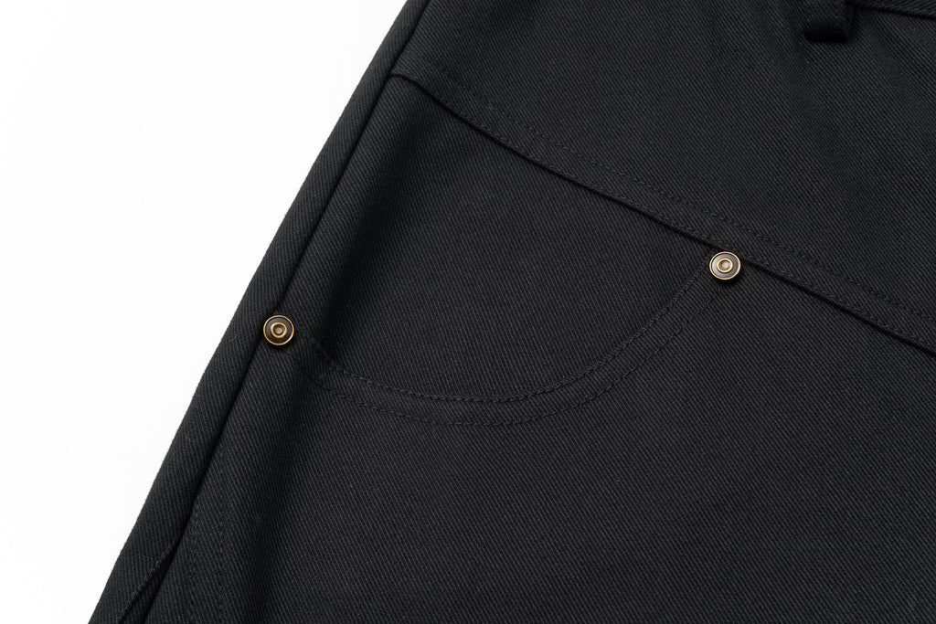 Scimitar Sihouette Wide-Leg Pants