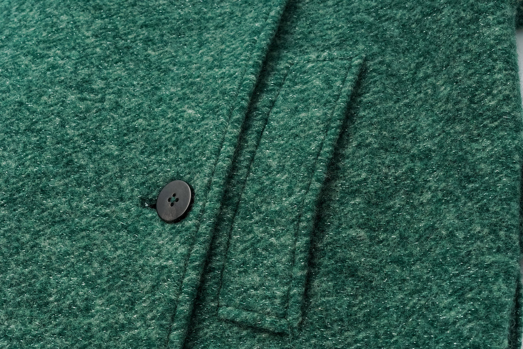 Wool Long Overcoat