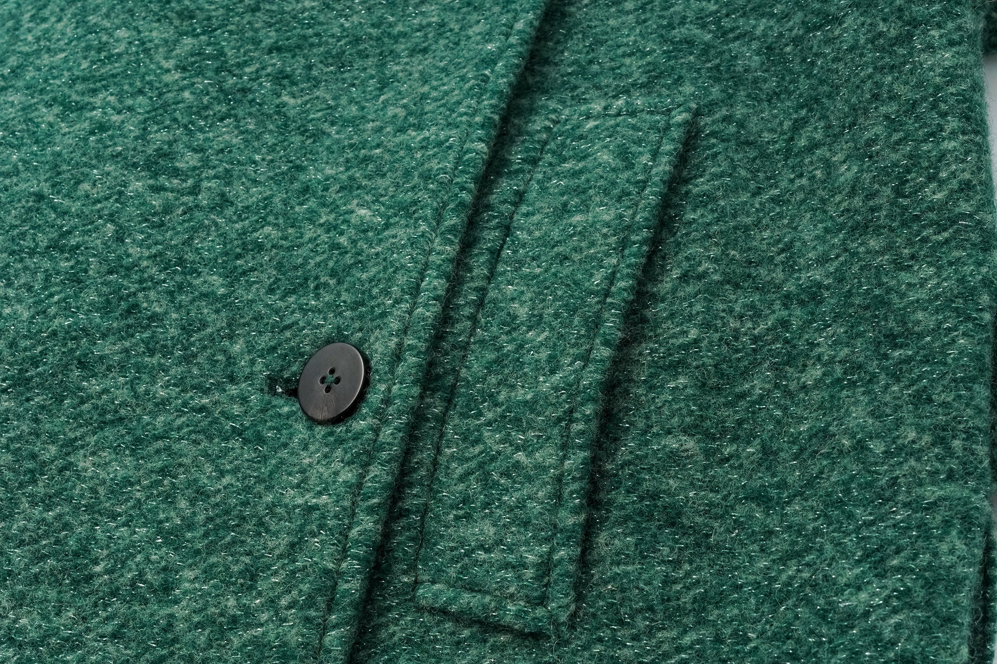 Wool Long Overcoat