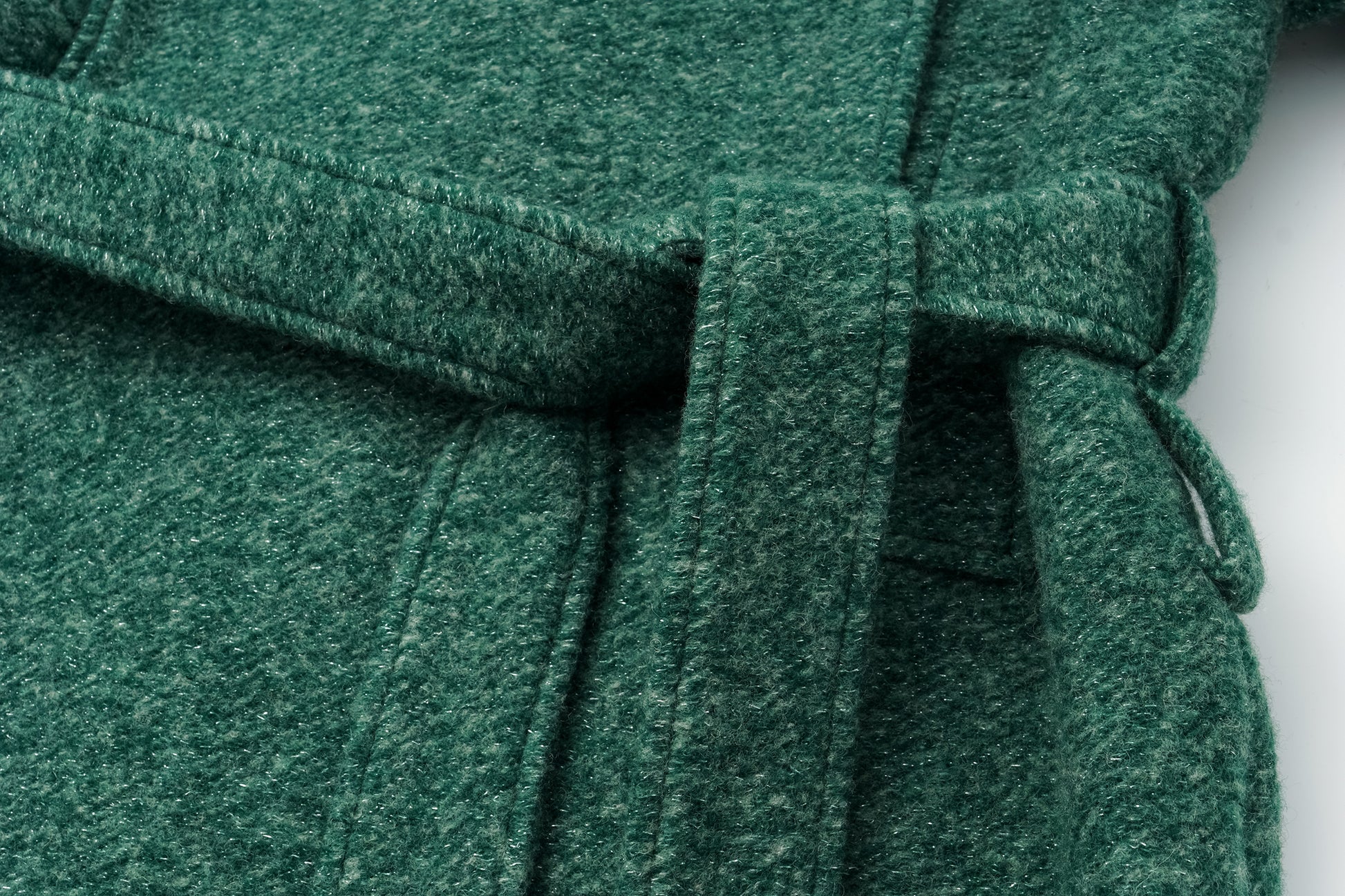 Wool Long Overcoat