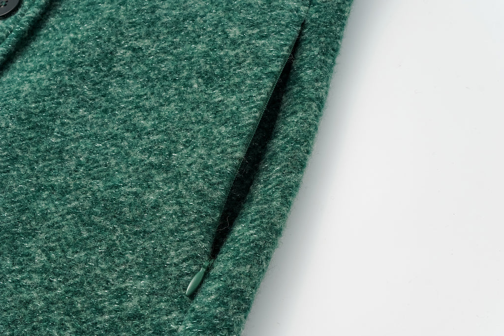 Wool Long Overcoat