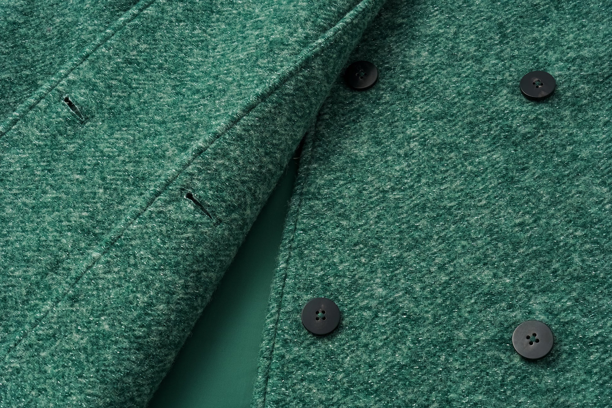 Wool Long Overcoat
