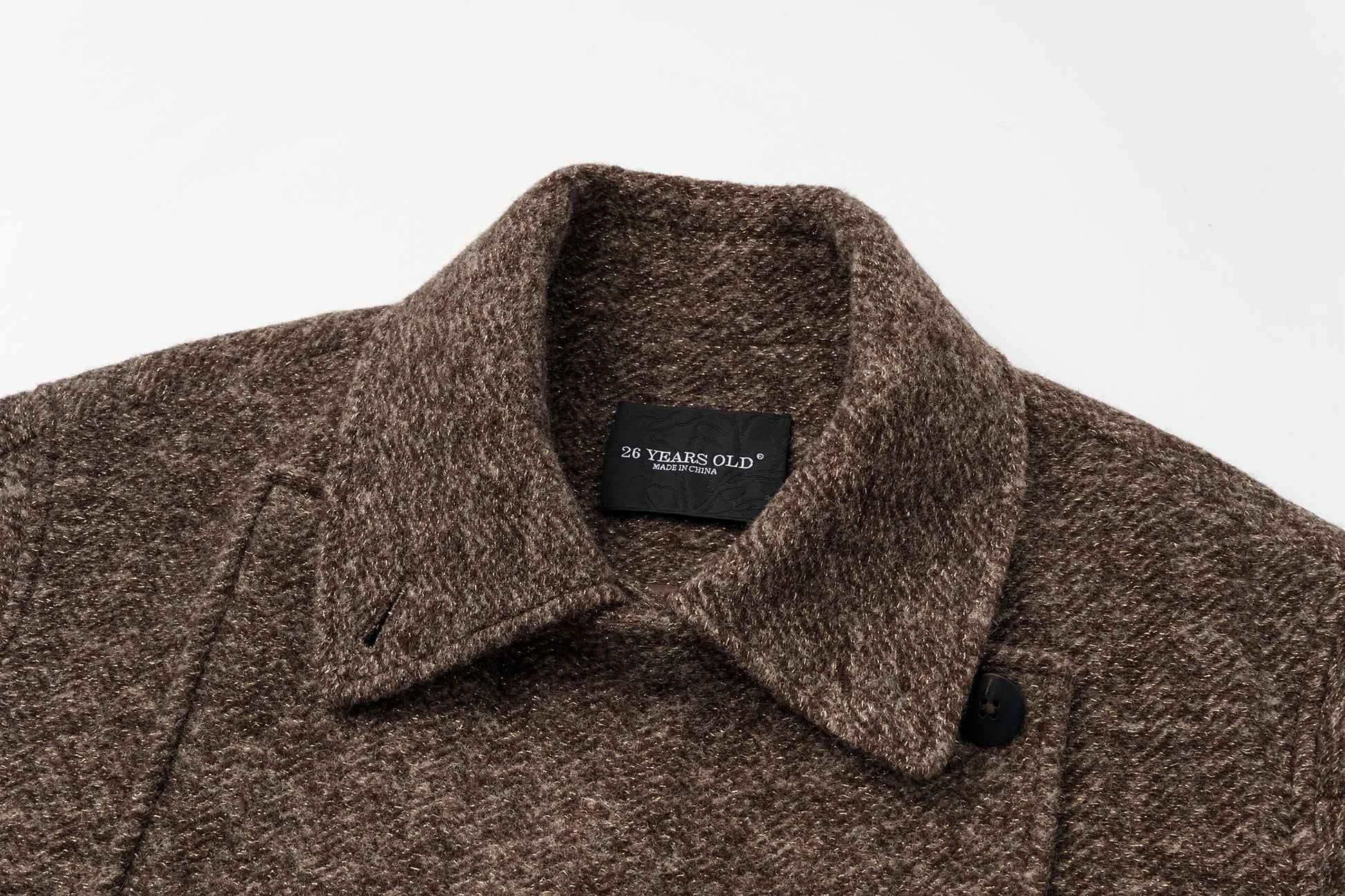Wool Long Overcoat