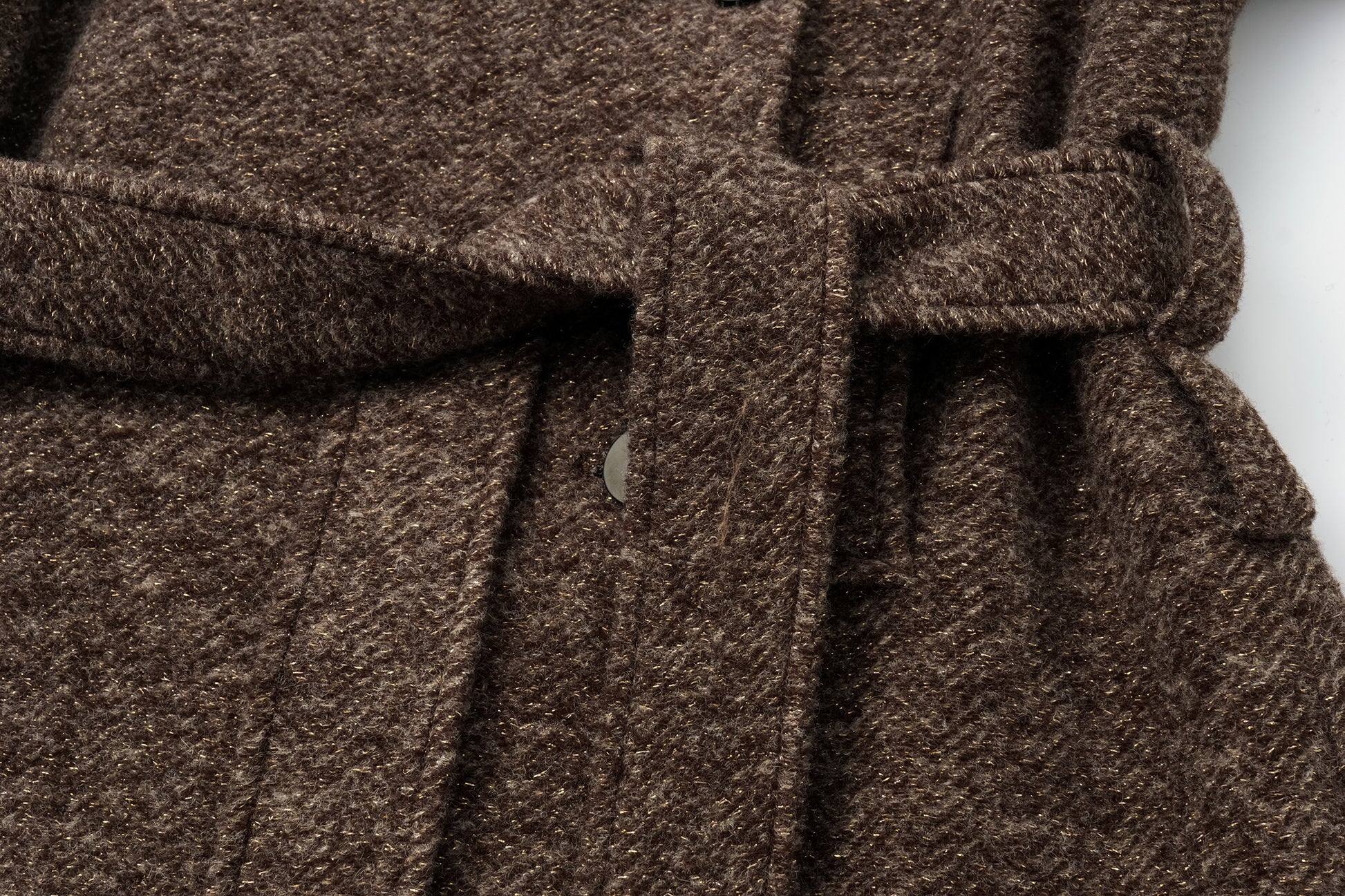 Wool Long Overcoat