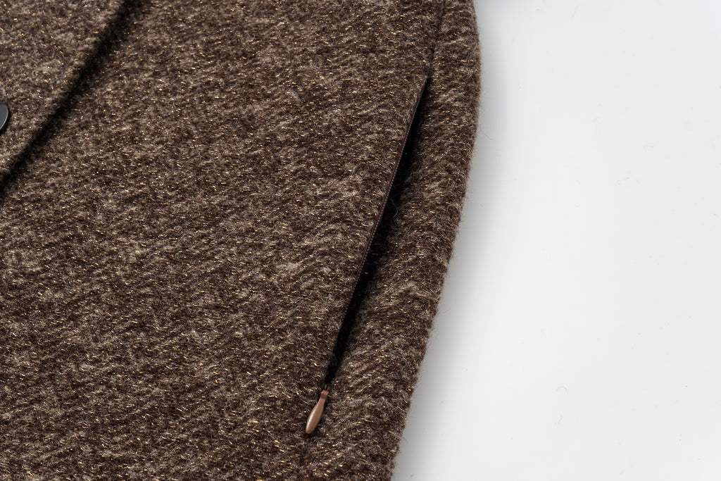 Wool Long Overcoat