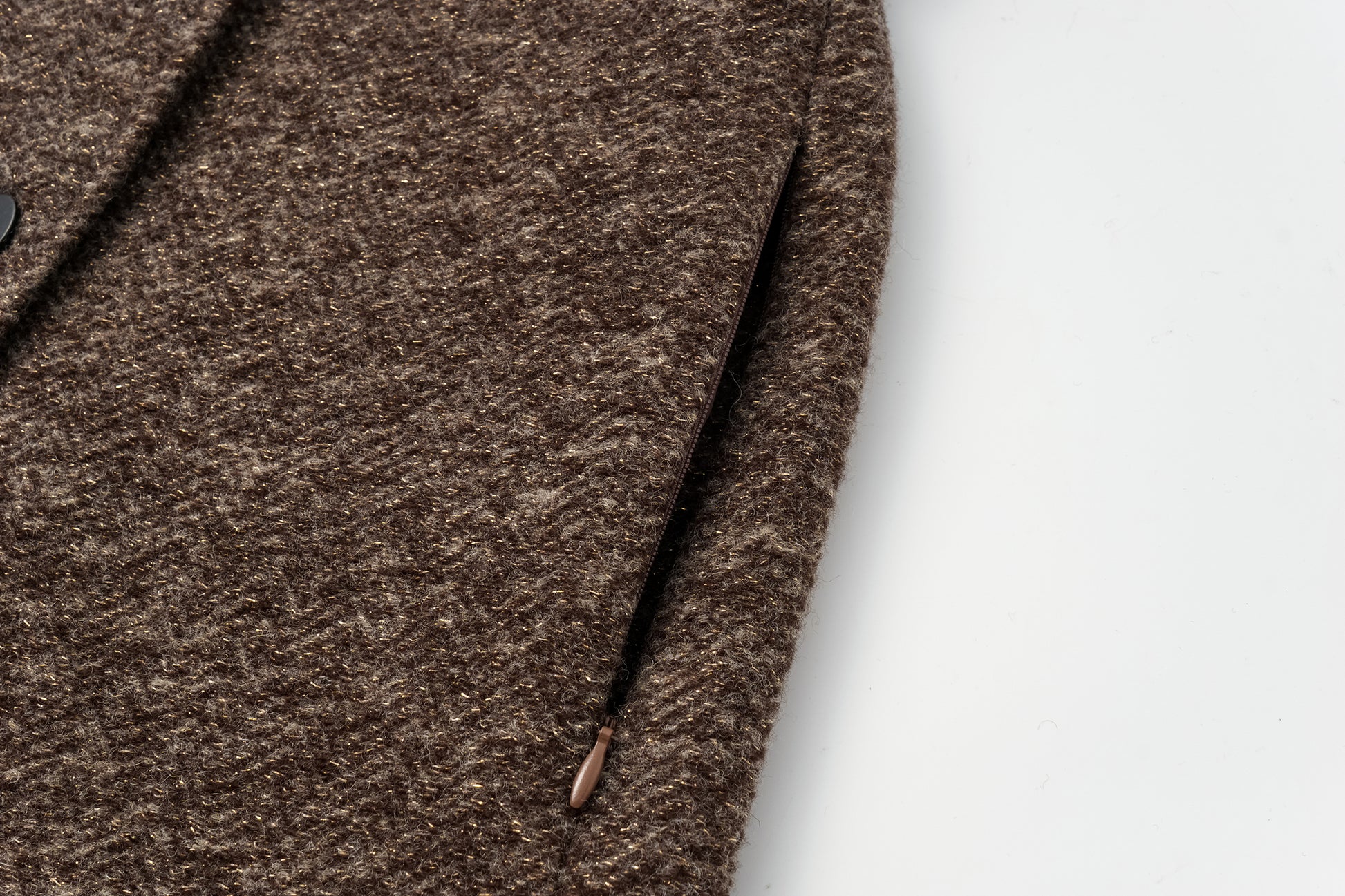 Wool Long Overcoat