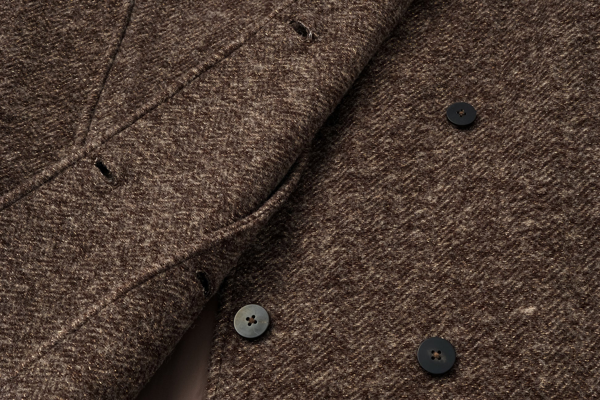 Wool Long Overcoat