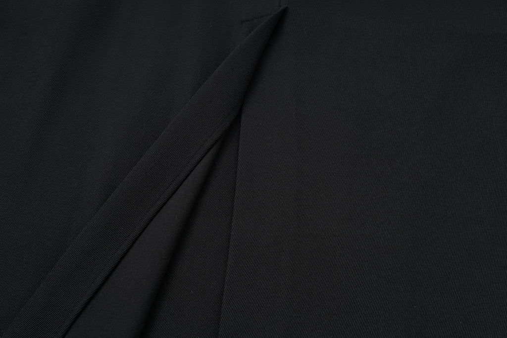 Dropped-Shoulder Oversized Trench Coat