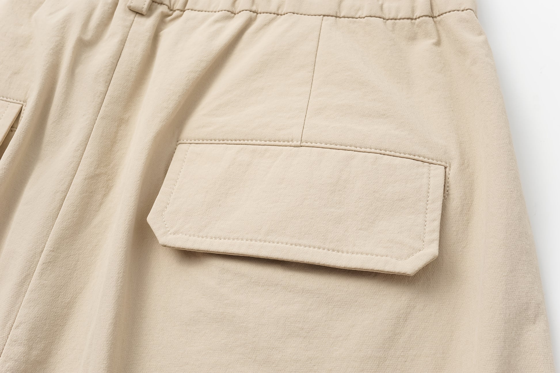Curved Hem Pants