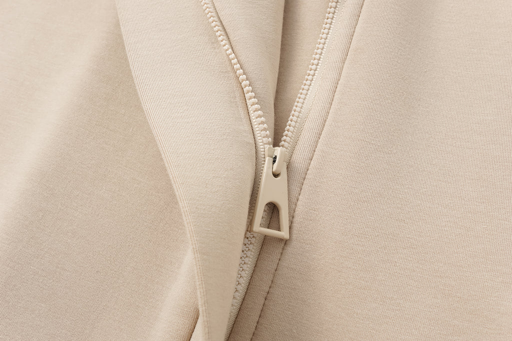 Cross-Front Athleisure Style Jacket