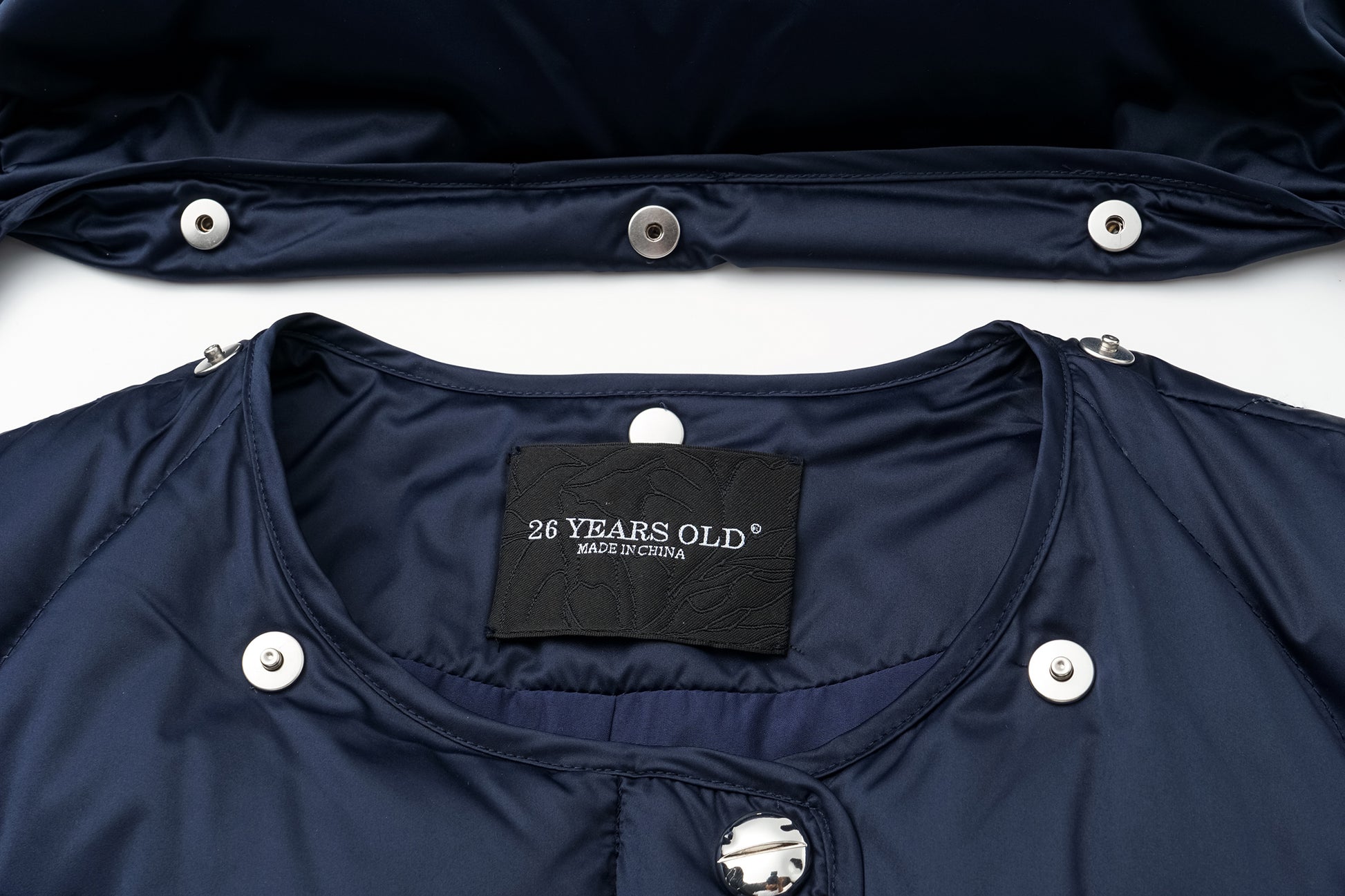 Voluminous Scimitar-Sleeve Long Down Coat